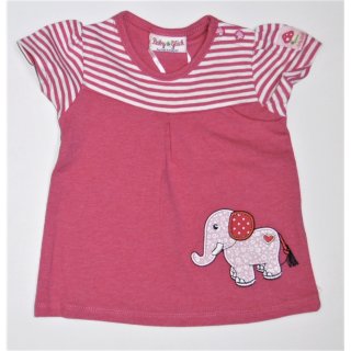 Baby Glück by Salt and Pepper Mädchen T-Shirt Elefant