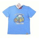 Salt and Pepper Jungen T-Shirt Traktor 116/122 ocean blue