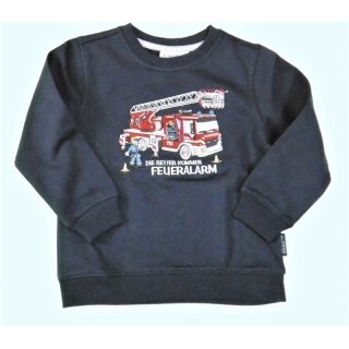 Salt and Pepper Jungen Sweatshirt  Feuerwehr 104/110 dark blue