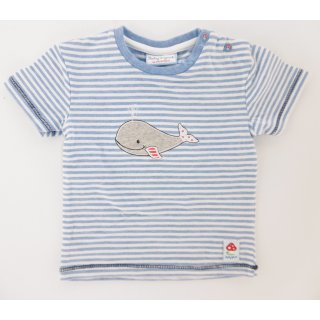 Baby Glck by Salt and Pepper Jungen T-Shirt Delfin blue mel. 56
