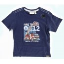 Salt and Pepper Jungen T-Shirt Feuerwehr 104/110 blue mel.