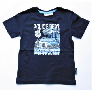 Salt and Pepper Jungen T-Shirt Polizei 92/98 navy