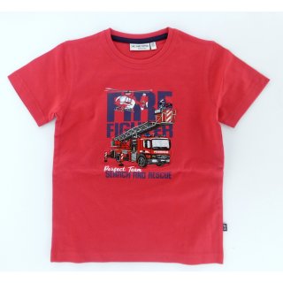 Salt and Pepper Jungen T-Shirt 104/110 fire red