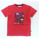 Salt and Pepper Jungen T-Shirt 104/110 fire red