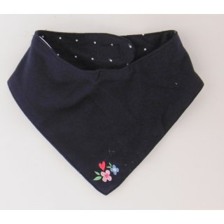 Salt and Pepper Tuch Scarf navy