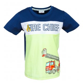 Salt and Pepper Jungen T-Shirt Feuerwehr Neu