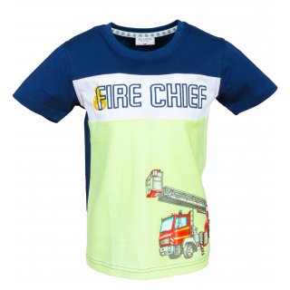 Salt and Pepper Jungen T-Shirt Feuerwehr 104/110 neonyellow