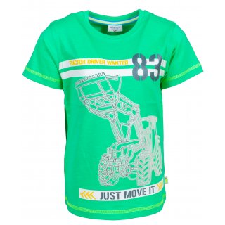 Salt and Pepper Jungen T-Shirt Traktor 104/110 green