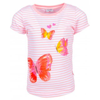  Salt and Pepper Mädchen T-Shirt Schmetterling