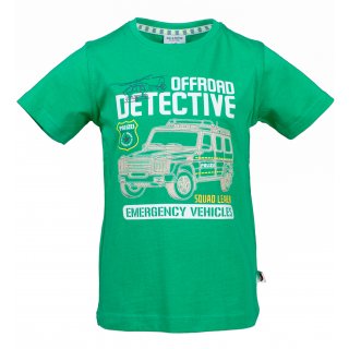 Salt and Pepper Jungen T-Shirt Feuerwehr 104/110 bright green