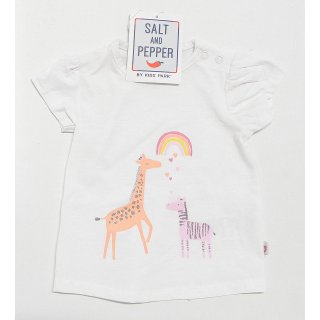Salt and Pepper Mdchen T-Shirt  56 white