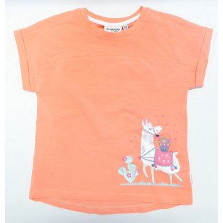 Salt and Pepper Mdchen T-Shirt Lama 104/110 apricot
