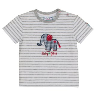 Baby Glück by Salt and Pepper Jungen T-Shirt Elefant